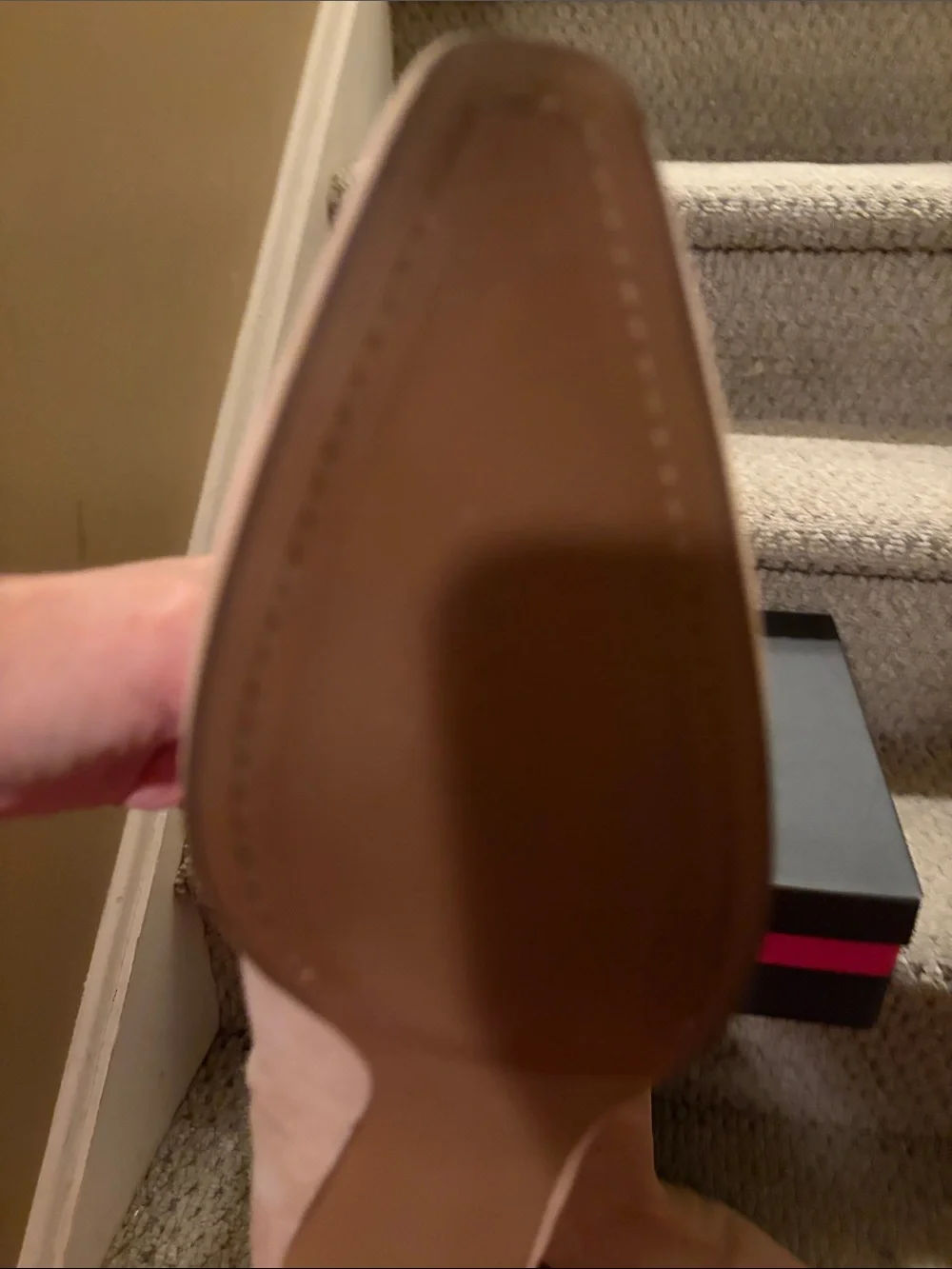 Vince Camuto Beige  Suede Almond-Toe Ankle Boots